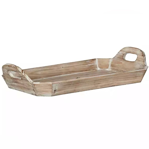 "Gather" Natural Wood Tray - Picture 2 of 7